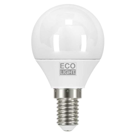 Ecolight LAMPADA A LED MINI GLOBO E14 luce fredda 6 W FV44140 EcoLight