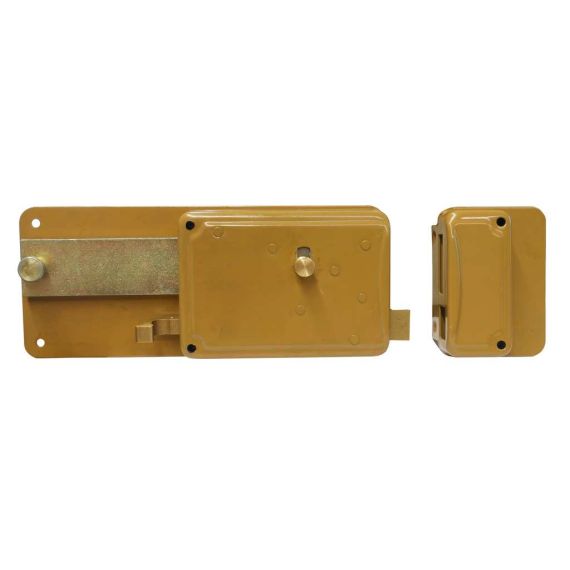 F.lli Facchinetti FERROGLIETTO SERRATURA LEGNO APPL. 6 M.+S. CIL/STACCATO Art. P65 E.60 FV46114 F.lli Facchinetti