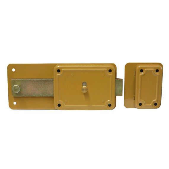 F.lli Facchinetti FERROGLIETTO SERRATURA LEGNO APPL.  5 M+S. CIL/ FISSO Art. P50 E.40 FV46118 F.lli Facchinetti