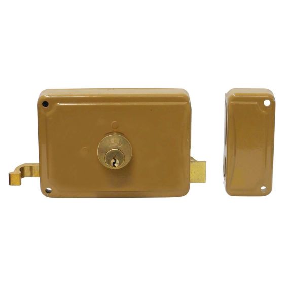 F.lli Facchinetti SERRATURA LEGNO APPL.3M+S CIL/FISSO Art. P30 E.60 SX FV46134 F.lli Facchinetti