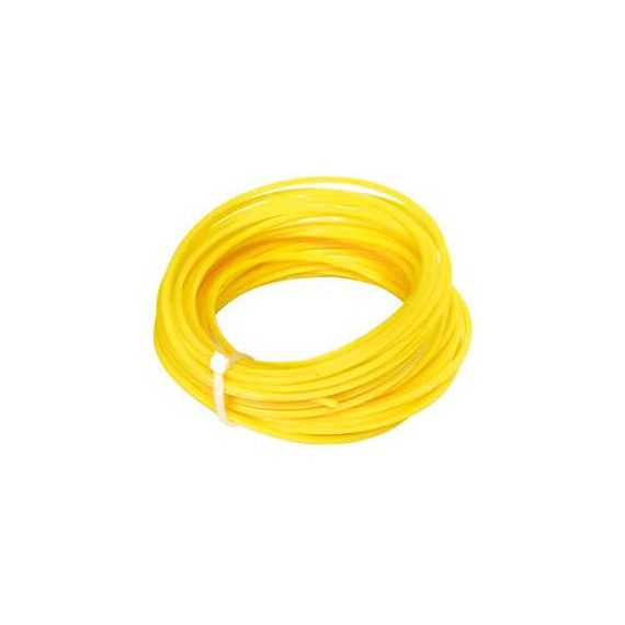 FILO PENTABOLATO PER DECESPUGLIATORE Col. Giallo  mm. 3,0x15 mt. FV14781 