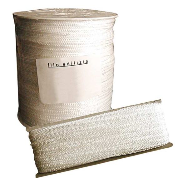 FILO PER EDILIZIA STABILIZZATO AI RAGGI UV col. bianco mt. 100 FV23643 