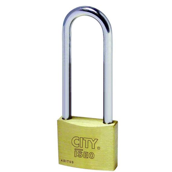 Iseo LUCCHETTO DI SICUREZZA CITY Arco lungo  mm. 30 FV30643 Iseo