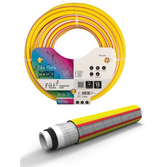 Fitt TUBO PER GIARDINAGGIO FLORA  Ø mm. 25 (mt. 25) FV32201 Fitt