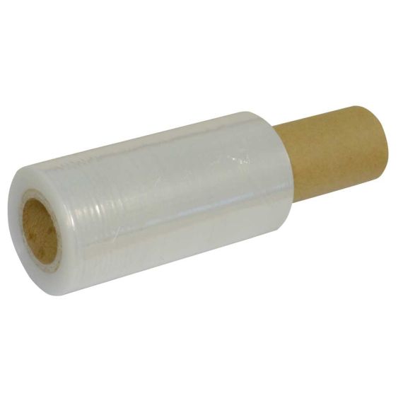 FILM ESTENSIBILE MANUALE TRASPARENTE  cm. 10x150 mt. con manicotto     FV49262 