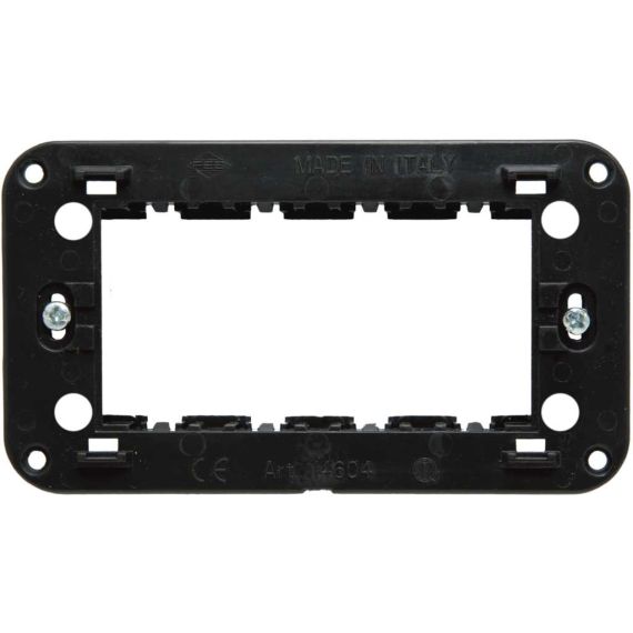 Feb Elettrica SUPPORTO 4 POSTI con viti FV58167 Feb Elettrica