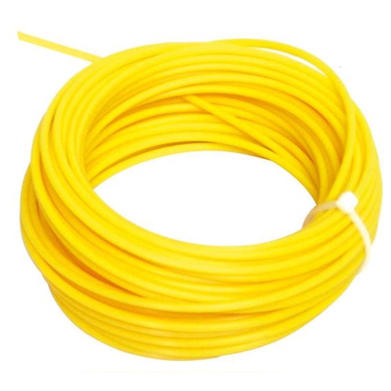 FILO TONDO PER DECESPUGLIATORE Col. Giallo   Ø mm. 2,4x15 mt. FV9188 
