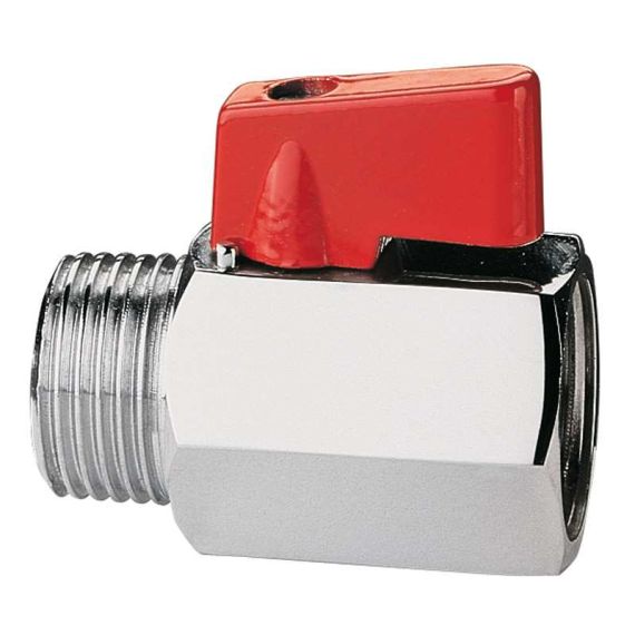 Itap VALVOLA A SFERA IN OTTONE MINI M/F Art. 126  mis. 3/8 FV12880 Itap