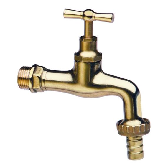 Itap RUBINETTO PORTAGOMMA OTTONE LUCIDO Art. 355L mis. 3/4 FV40597 Itap