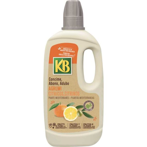 KB CONCIME LIQUIDO AGRUMI E PIANTE MEDITERRANEE lt.1 FV54622 KB