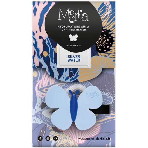 Fra-ber PROFUMATORE AUTO ''MARTA LA FARFALLA'' Silver Water FV55000 Fra-Ber