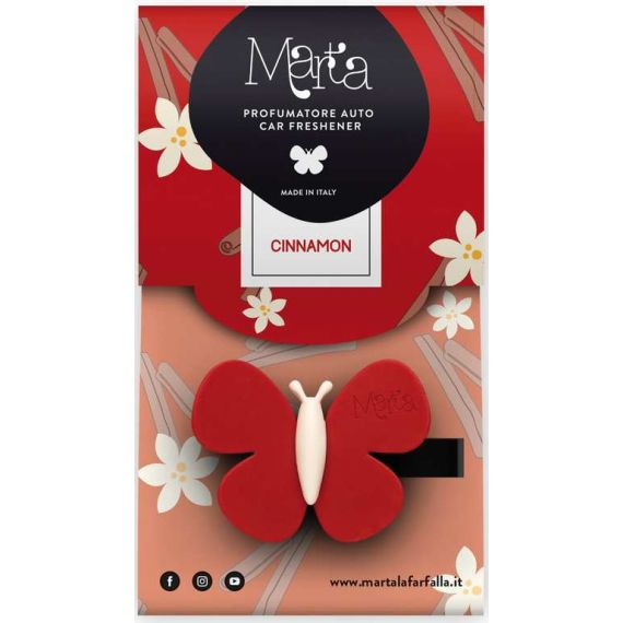 Fra-ber PROFUMATORE AUTO ''MARTA LA FARFALLA'' Cannella FV55001 Fra-Ber