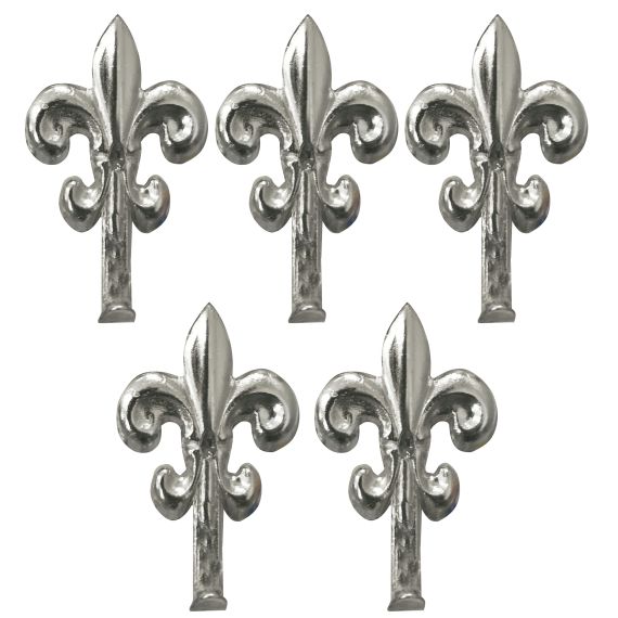GANCETTO PER QUADRI GIGLIO 5 PZ.  mm. 32 - Oro lucido FV12380 