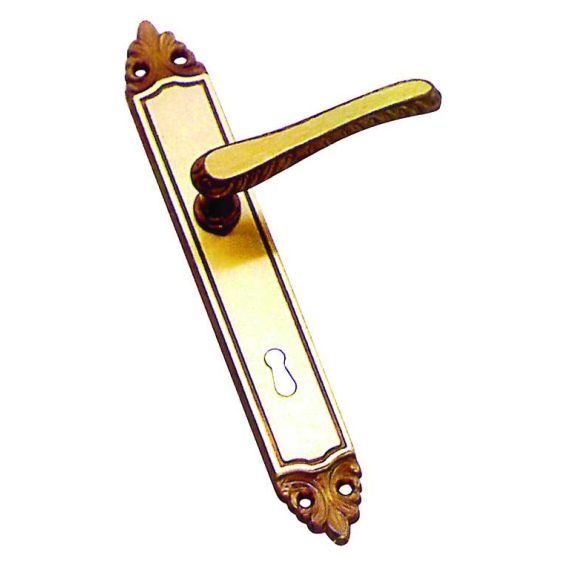 MANIGLIA ATHENA CON PLACCA QUADRO 8  foro Patent FV12340 