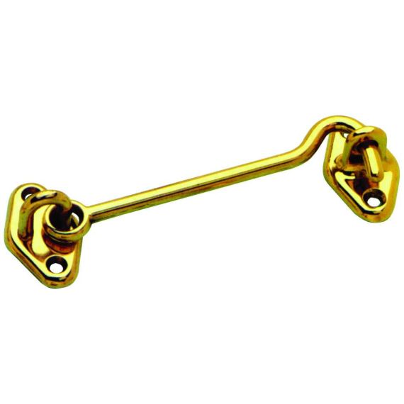 GANCIO FERMAPERSIANE OTTONE LUCIDO mm.100 FV14022 