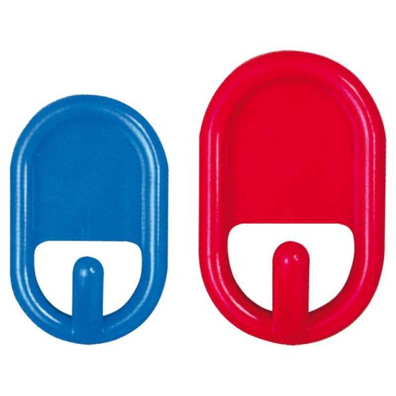 GANCIO ADESIVO  REKORD MEDIO 1 POSTO 100 PZ FV21072 