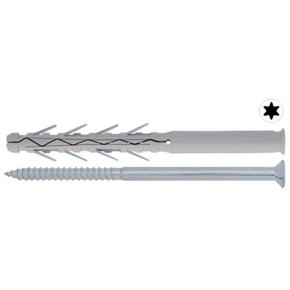 Friulsider TASSELLO TUP4 CON VITE TORX 50 PZ. mm.10x200 FV40437 Friulsider