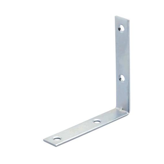 LASTRINA PIEGATA ACCIAIO ZINCATO 100 PZ. 4 Fori mm.100x100 FV45515 