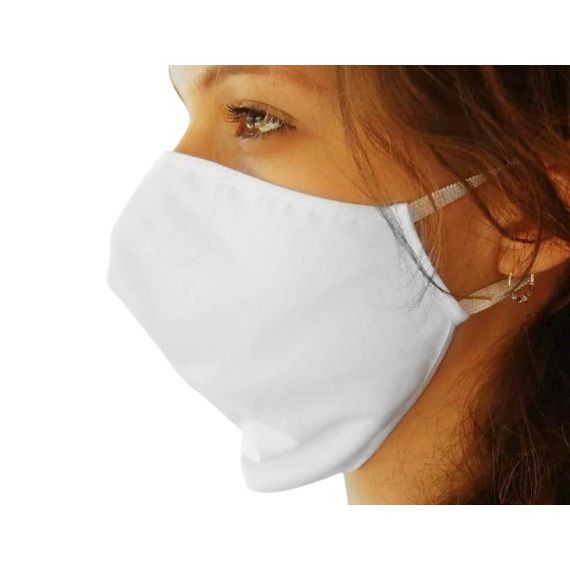 MASCHERINA CHIRURGICA TIPO 1 LAVABILE colore bianco FV48252 