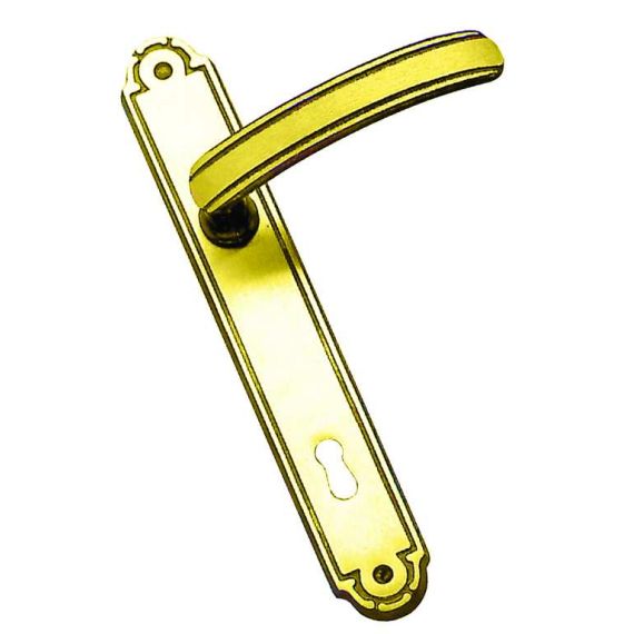 MANIGLIA MAYA CON PLACCA QUADRO 8  foro Patent FV5356 