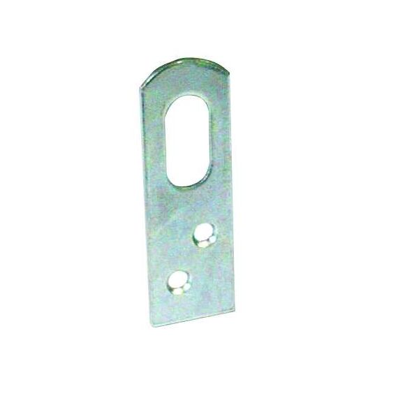 LASTRINA DIRITTA ACCIAIO ZINCATO 100 PZ.  con finestra mm.100 FV5536 
