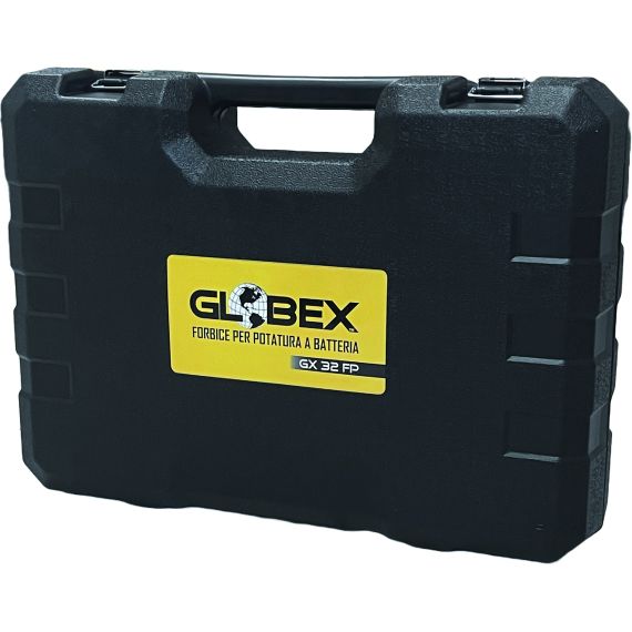 Globex FORBICE PER POTATURA GX 32 FP CON 2 BATTERIE A LITIO 14,4V-4,0AH Taglio max mm. 32 FV54683 Globex