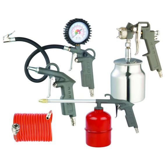 Globex KIT ACCESSORI PER COMPRESSORI 5 PEZZI FV33641 Globex