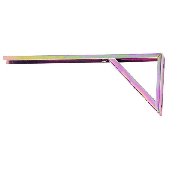 MENSOLA PER RIPOSTIGLI In acciaio verniciato bianco cm. 50x28 FV41262 