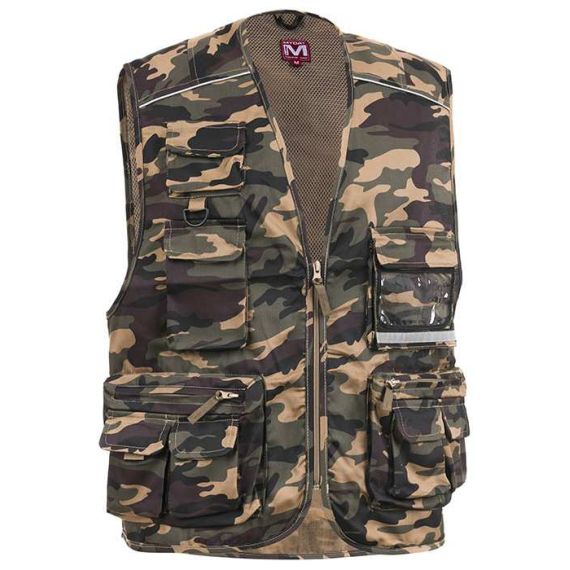 GILET POWER Col. Camouflage mimetico  Mis. M FV46442 