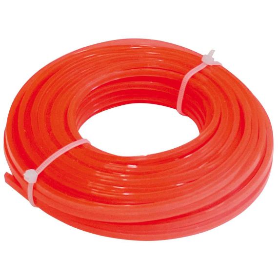 Globex FILO QUADRATO PER DECESPUGLIATORE EXTREME (bobina) Col. Arancione mm. 4,0x130 mt. FV52115 Globex