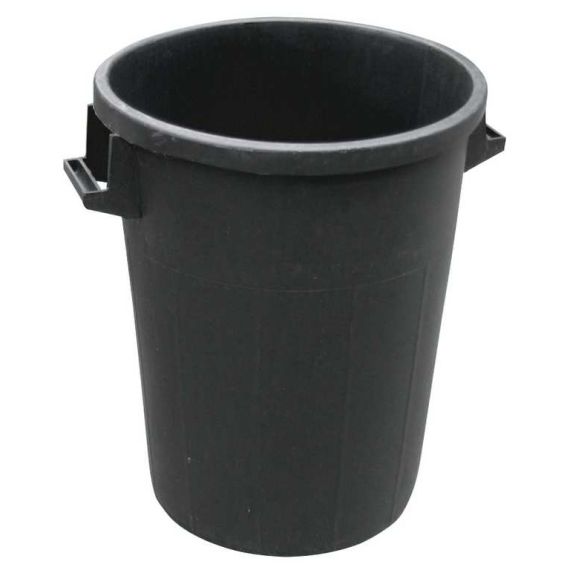 ICS BIDONE PER IMMONDIZIA SOVRAPPONIBILE Col. Nero lt.100 (h. cm. 66) FV23702 ICS