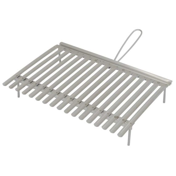 GRATICOLA IN ACCIAIO INOX CON RACCOGLI SUGO cm. 50x35 FV25490 