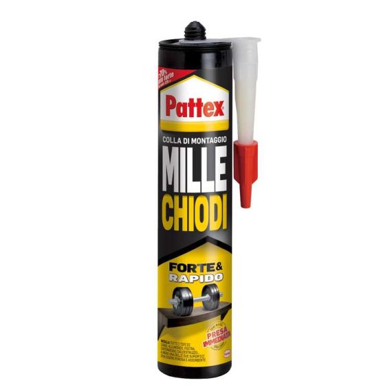 Henkel COLLA PATTEX MILLE CHIODI FORTE&RAPIDO CARTUCCIA  gr. 400 FV25798 Henkel