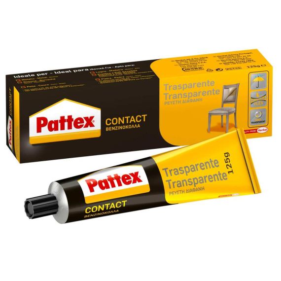 Henkel COLLA PATTEX CONTACT ADESIVO TRASPARENTE gr. 125 FV48752 Henkel