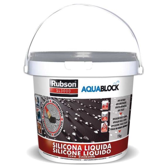 Henkel SILICONE ACRILICO LIQUIDO RUBSON SL3000  Kg.1 FV51309 Henkel