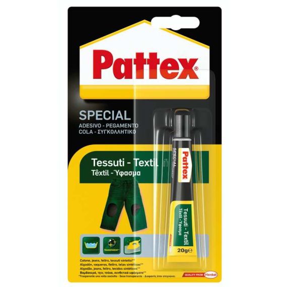 Henkel ADESIVO PATTEX SPECIAL TESSUTI  gr. 20 FV54387 Henkel