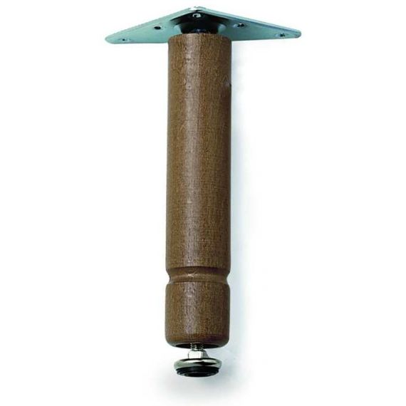 PIEDINO REGOLABILE CON PIASTRA  Col. Noce cm. 10 FV13753 