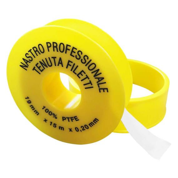 NASTRO TEFLON PROFESSIONALE 3/4x15 mt. spessore mm. 0,20 FV24256 