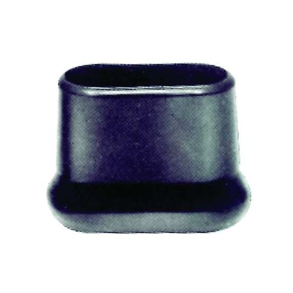 PUNTALE A PERA OVALE Col. Nero mm. 40x20 FV3732 