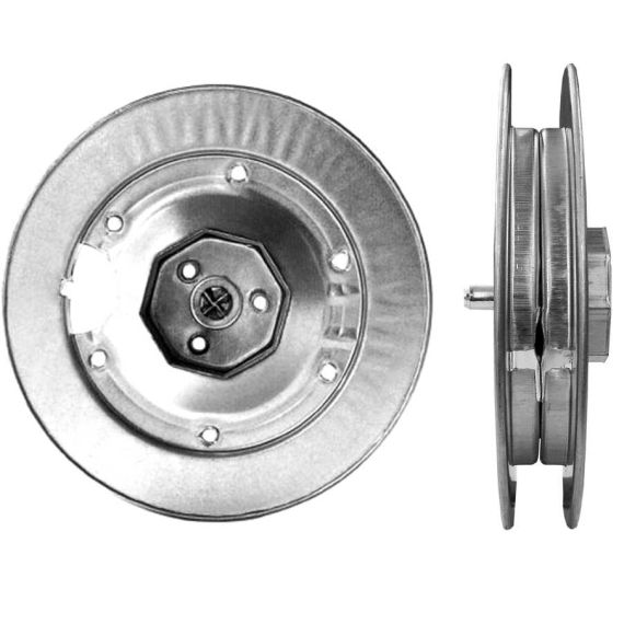 PULEGGIA PER RULLI Ø cm.22 calotta Ø mm.60 FV44272 