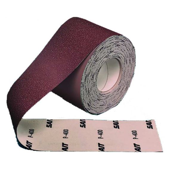 Sait CARTA ABRASIVA VELCRATA RI-SAITAC-VEL AW-D mm. 115x25 mt. grana 120 FV40301 Sait