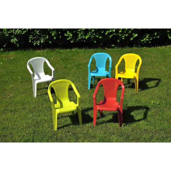 SEDIA PER BAMBINI BABY cm. 36,5x40x52 h col. Verde Lime FV45341 