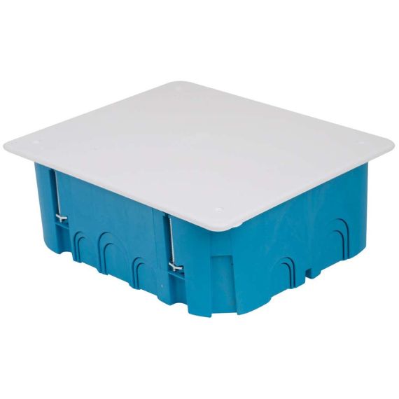 SCATOLA DI DERIVAZIONE DA INCASSO PER CARTONGESSO CON COPERCHIO IP40 mm.105x105x50 h FV50304 