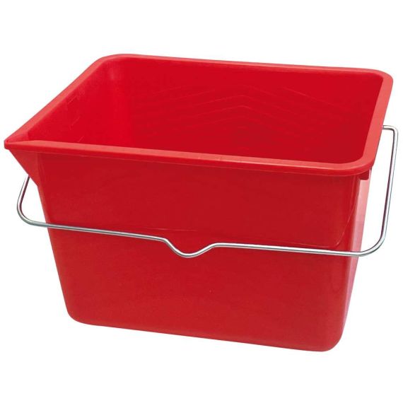 SECCHIO RETTANGOLARE PER IDROPITTURE  lt. 8 FV54004 