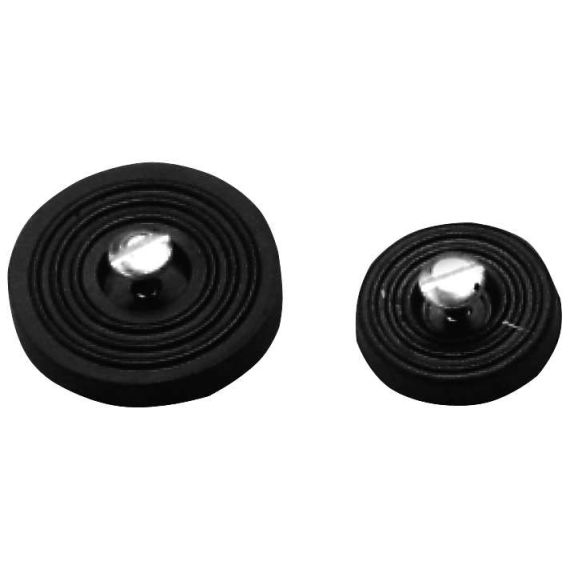 SOTTOSEDIE CON VITE Col. Bianco Ø mm. 30  4 pz. FV13780 