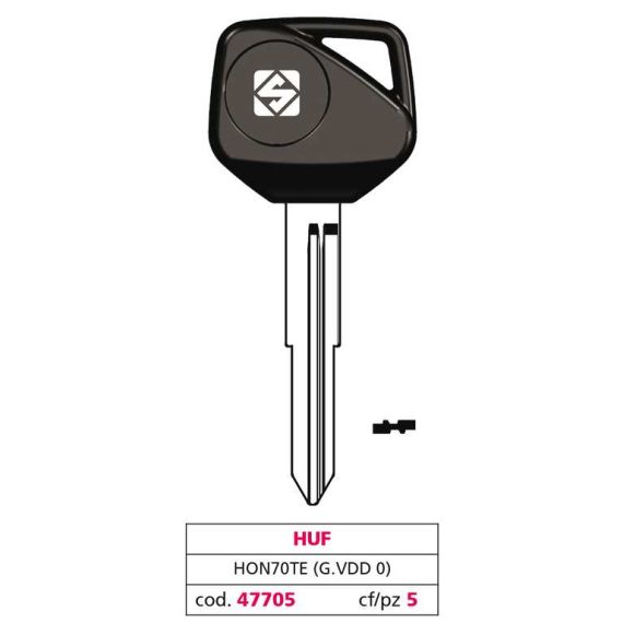 Silca CHIAVE PER AUTO HON70TE (G. VDD 0) HUF  FV47705 Silca