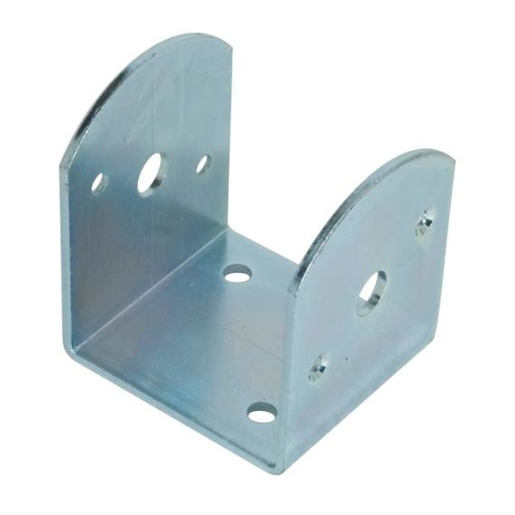 STAFFA PER TRAVI INCLINATE  mm. 60x60x85 h FV45366 