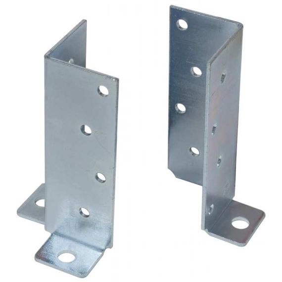 SUPPORTO PER TRAVI IN LEGNO MEDIO  mm. 45x45x130 FV45401 