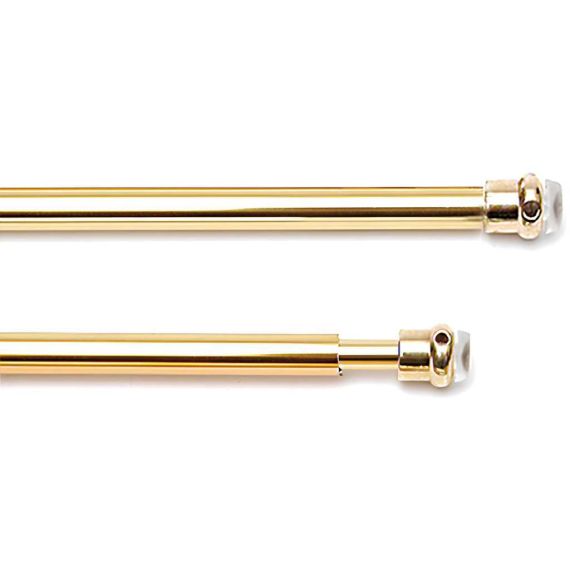 STANGHETTA ESTENSIBILE UNIVERSALE TONDY Col. Oro cm. 36÷60 - pz. 2 FV57006 