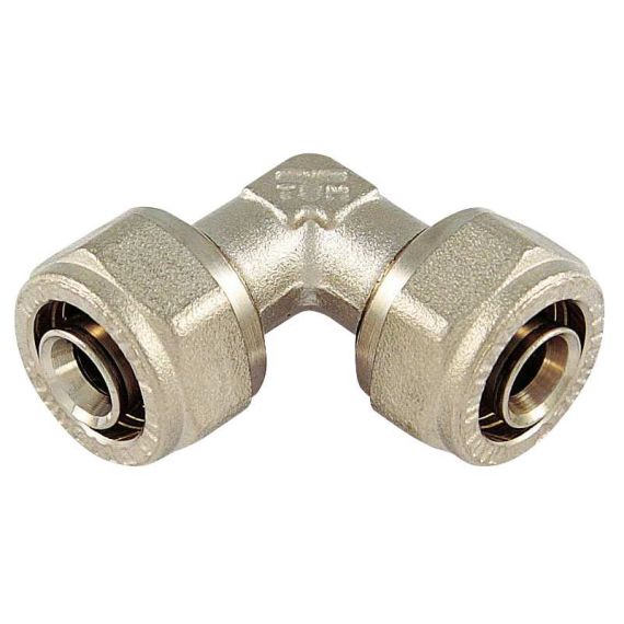 Tiemme RACCORDO PER TUBO MULTISTRATO curvo doppio mis. 16x16 FV28975 Tiemme